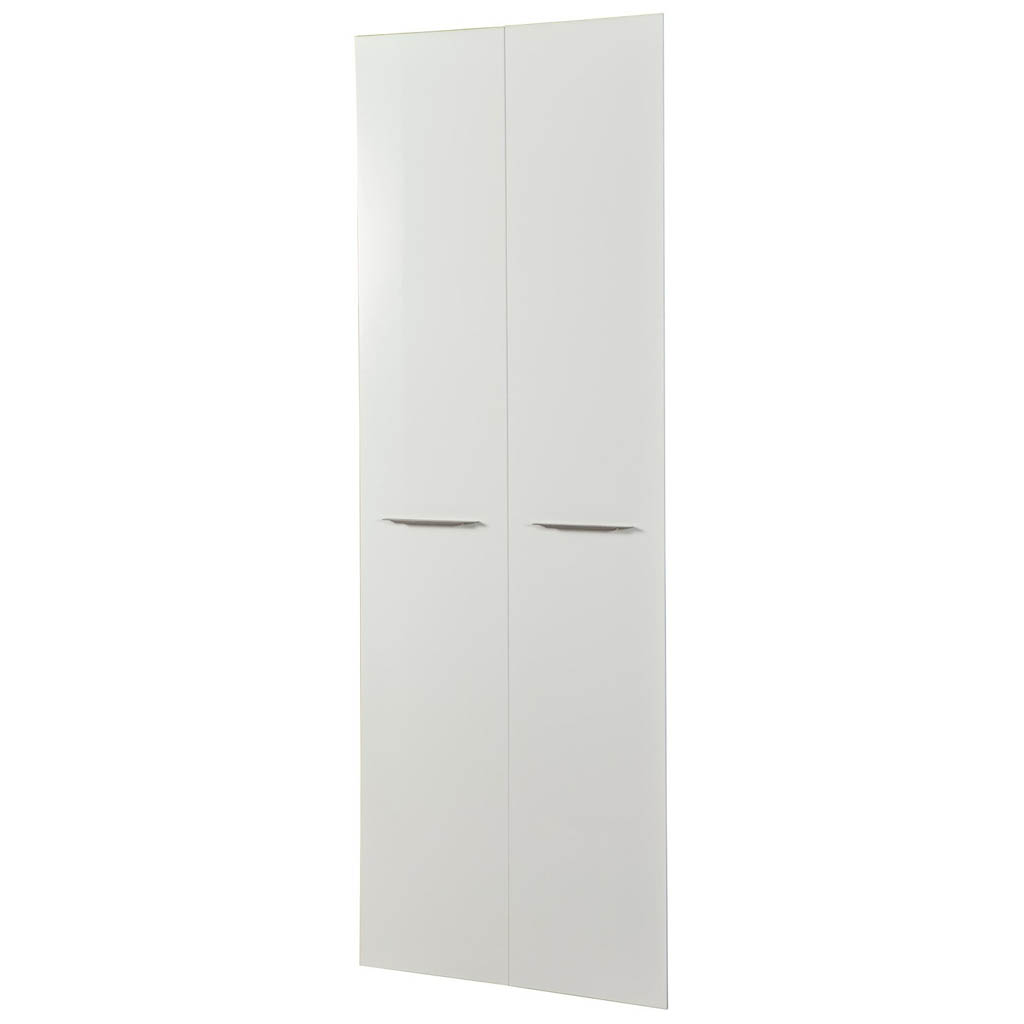 Porte laqué blanc pour étagère vue2