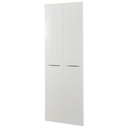 Porte laqué blanc pour étagère vue2