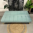 AD-LAB173N112SP3-CR29 Canape 3 places convertible lit CR29 Bleu clair H82xL180xP90 - Couchage H38xL180xP109  vue9