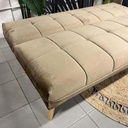 AD-LAB173N112S-P3-CR02 Canape 3 places convertible lit CR02 Café H82xL180xP90 - Couchage H38xL180xP109 vue8