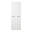 Porte laqué blanc pour étagère