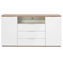 Buffet MUNDI 2 portes 3 tiroirs H96xL180xP40cm