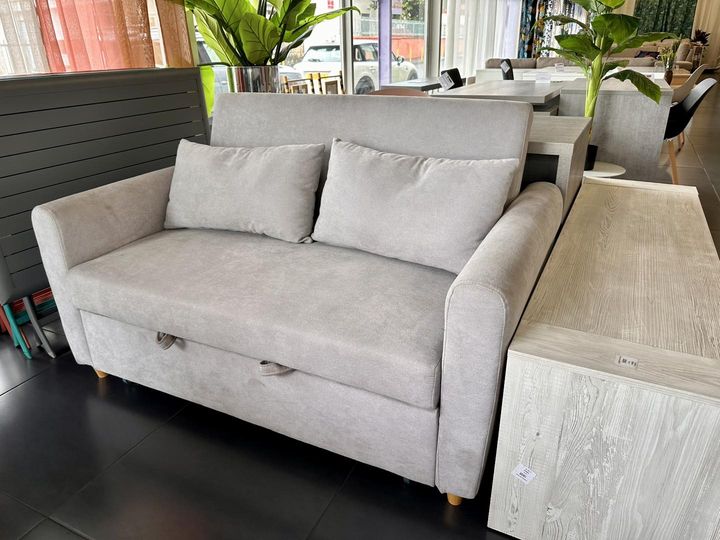 Sofa Elina 3 Places convertible lit 162X88X87(H)cm Dark Grey (copie)