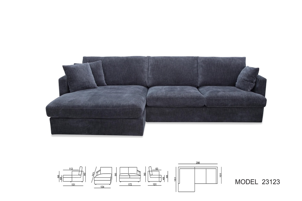 Fauteuil Melbourne Charcoal (copie)