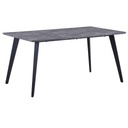 [MAT-DT397D-S-03] Table a manger 76*160*90 plateau #S-03 gris