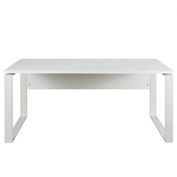 [COM-SR4816K30406] Bureau DISEGNO tout blanc H74xL170xP80cm