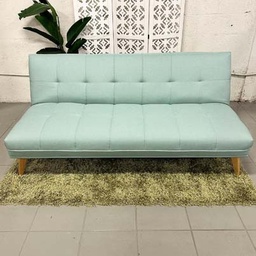 [AD-LAB173N112S-P3-NM21] Canape 3 places convertible lit NM21 Bleu clair  H82xL180xP90 / Couchage H38xL180xP109