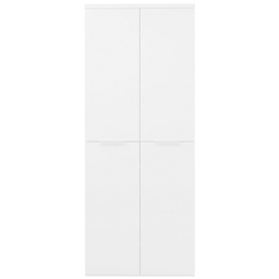 [COM-AR3516K76804] Armoire 4 portes et 9 étagères ajustables H200xL80xP35cm